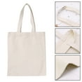 thumbnail image 2 of Techinal Personalized DIY Handbags Canvas Tote Bags Reusable Cotton Shopping Bag Beige, 2 of 8