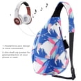 thumbnail image 3 of Sling Backpack- Rope Bag Crossbody Backpack Travel Multipurpose Unisex Daypack, 3 of 3