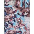 thumbnail image 6 of hirigin Kid Boys Shirt, Long Sleeve Lapel Neck Printed Street Party Casual Loose Buttons Coat Tops, 6 of 9