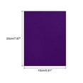 thumbnail image 2 of Unique Bargains Self-Adhesive Velvet Patches Repair Patches Purple 2 Pack, 2 of 5