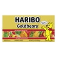 thumbnail image 3 of HARIBO Goldbears Gummy Bears Assorted Fruit Gummy Candy Theater Box, 3.5oz, 3 of 6