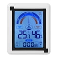 thumbnail image 2 of LCD Weather Clock, ABS Material Weather Clock, Easy Readq Household for Restaurant Living Room Kitchen Bedroom, 2 of 8