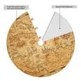thumbnail image 2 of Picia Old Vintage Map Of Sea Print Christmas Tree Skirt , Christmas Tree Skirt Ornaments for Merry Christmas Holiday Party Decorations Indoor Outdoor-36", 2 of 7