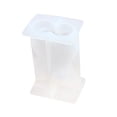 thumbnail image 1 of Molde de silicona para velas, molde de resina de silicona 3D para cera de vela 9.3x6x4.5cm, 1 of 9