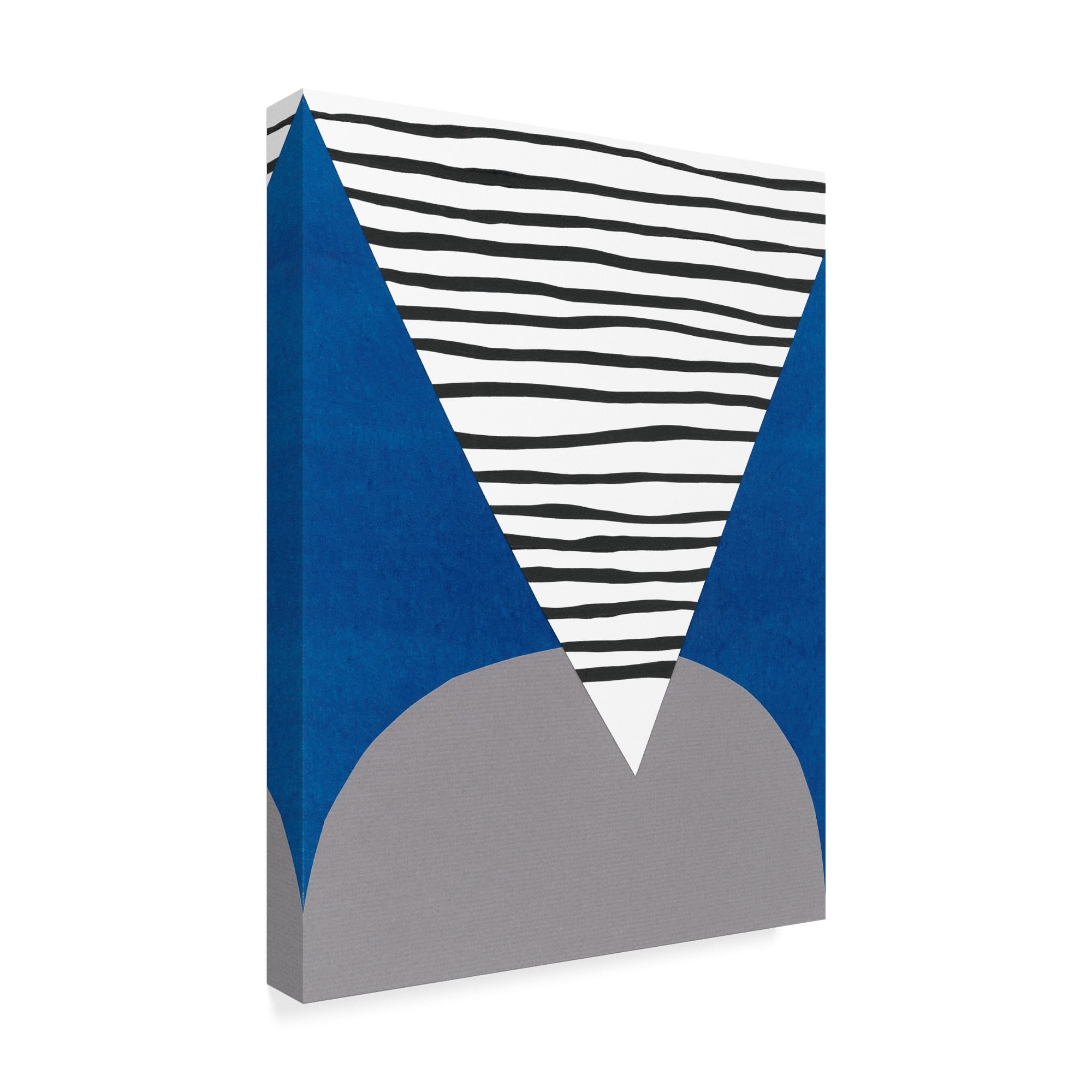 Trademark Fine Art 'Memphis in Blue IV' Canvas Art by Renee W. Stramel