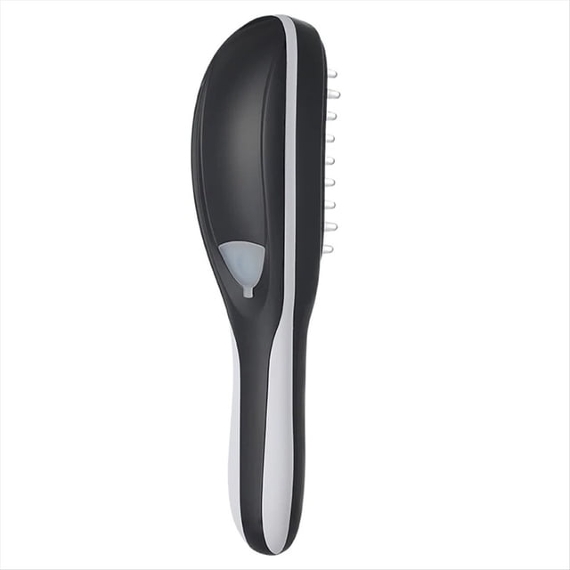 Peine de Masaje Eléctrico para el Crecimiento del Cabello, Cabezal Vibratorio, Cepillo Masajeador LED, Antipérdida de Cabello, Peine Atomizador Líquido para el Cabelludo