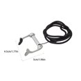 thumbnail image 2 of Toystoory Clip de nariz Aleación de aluminio con alambre Equipo de natación Clips de buceo Multicolor Ahorro de espacio Suministros de surf Deportes acuáticos Plata, 2 of 6
