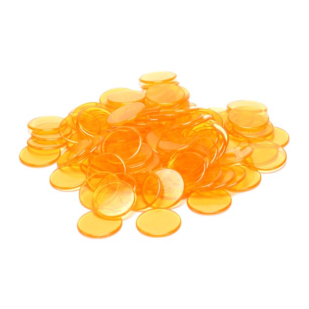 Plastic Poker Chips Casino Bingo Markers Token Fun Family Club Board Games Toy Creative Gift 8 Colours 19mm 100pcs He Qiyong unisex