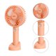 thumbnail image 1 of Ventilador De Mano Ventilador portátil de mano 1000-1200 mAh Ventilador de escritorio recargable USB (naranja) Ndcxsfigh Libre de BPA, 1 of 5
