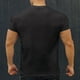 thumbnail image 5 of Blusas y camisas de manga corta y cuello redondo para hombre. Blusas casuales de verano para hombre, de manga corta, de color liso, con cuello redondo, para fitness. Blusas de poliéster para hombre., 5 of 5