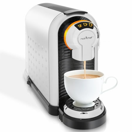 NutriChef PKNESPRESO60 - Espresso Machine - Automatic Capsule Espresso Maker (Works with Nespresso Coffee Capsule