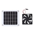 thumbnail image 3 of Solar Powered Ventilator, Solar Powered Exhaust Fan 5V 10W IP67 Waterproof Monocrystalline Solar Panel 20% Conversion Efficiency  For Greenhouse, 3 of 8