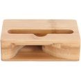 thumbnail image 1 of Soporte para teléfono móvil, soporte de madera para teléfono móvil, estante de almacenamiento de bambú para estudio, sala de estar y dormitorio, 1 of 5