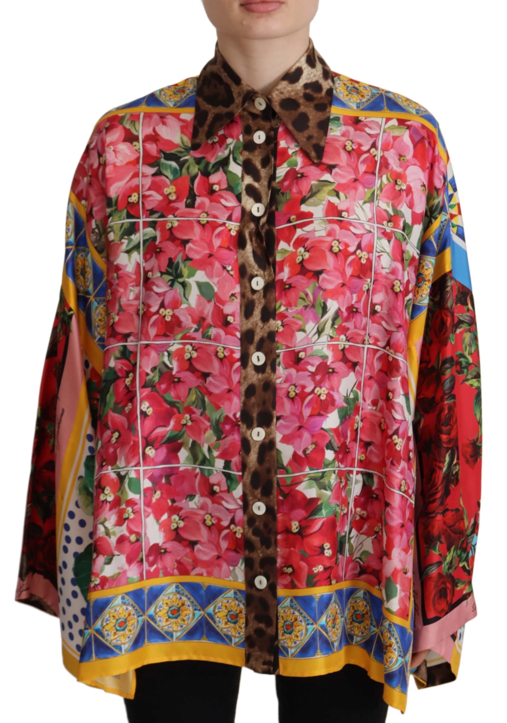 Gabbana Multicolor Majolica Silk - Walmart.com