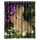 thumbnail image 1 of Cortina de ducha Lovely Rabbit ABPHQTO Impermeable 150x180 cm, 1 of 2
