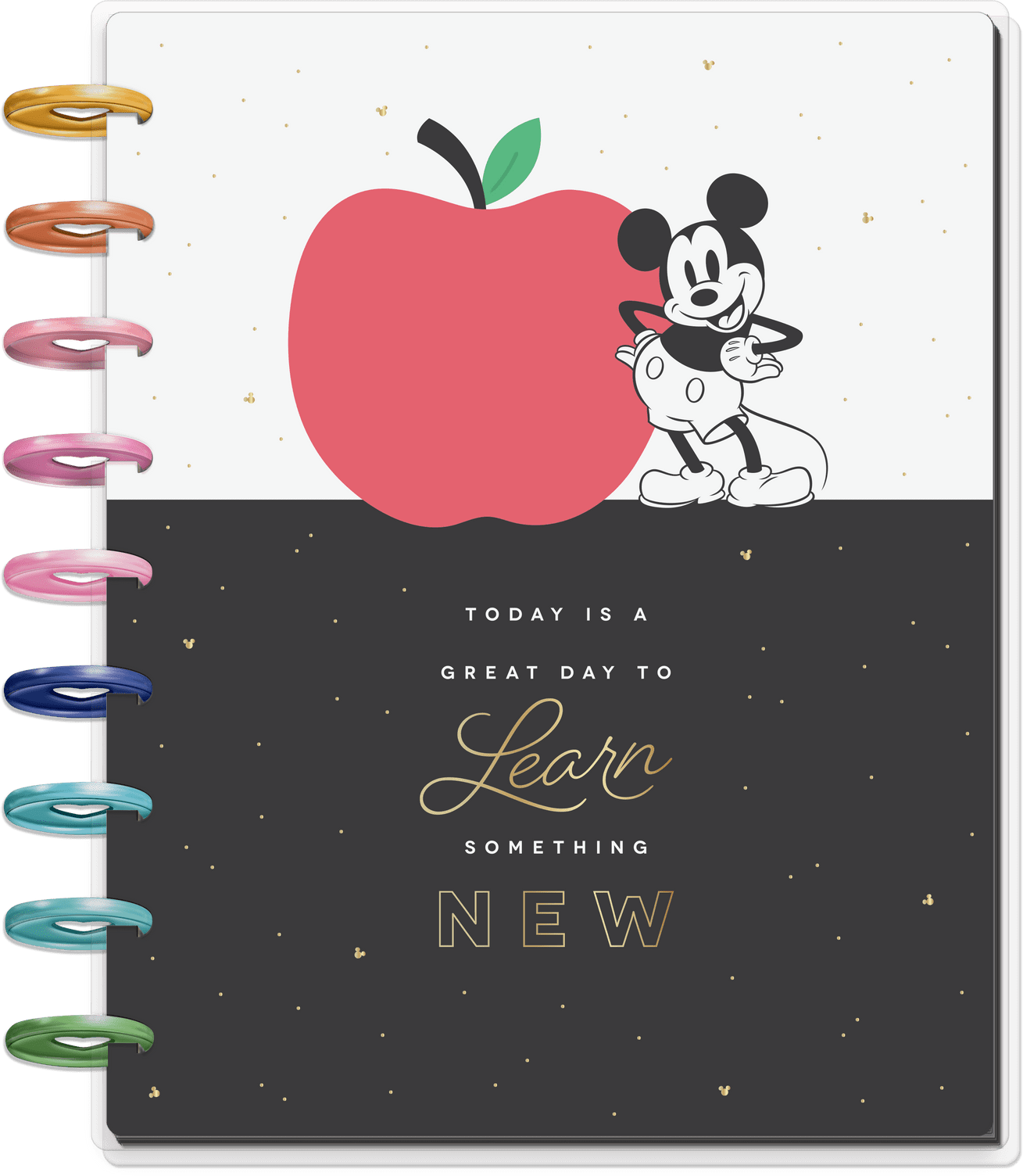Disney Teacher Planner Aug 22 July 23 8 8 X9 8 Happy Classroom The Happy Planner Walmart Com