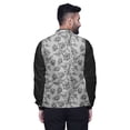 thumbnail image 3 of Atasi Floral Casual Jacket For Men Printed Nehru Jacket Mens Wedding Indian Waistcoat Mandarin Blazer-Small, 3 of 6