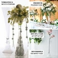 Efavormart Set of 2 | 32" Clear Reversible Clarinet Glass Trumpet Vase ...