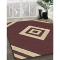 thumbnail image 3 of Ahgly Company Machine Washable Indoor Rectangle Transitional Orange Salmon Pink Area Rugs, 2' x 5', 3 of 7