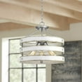 thumbnail image 2 of Gulliver 17 in 3-Light Semi-Flush or Hanging Light w/ Antique White Frame, 2 of 9