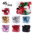 thumbnail image 4 of 45Pcs Christmas Ball Ornaments Xmas Tree Top Star Decoration Black Red Gold Bauble For Home Navidad Noel Natal Hanging Pendent, 4 of 5