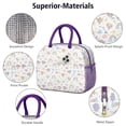 thumbnail image 4 of Womens Pastel Fairy Rainbow Pattern Lunch Box for Work,Insulated Lunch Bag for Women,Loncheras Para Mujer,Leakproof Adult Lunch Bag for Work,Beach,Travel,Picnic,Camping, 4 of 7