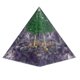 thumbnail image 4 of Adornos hechos a mano para la serenidad y el equilibrio energético Decoración de cristal piramidal, 4 of 8