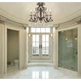 thumbnail image 5 of Savoy House St. Laurence 5 Light Chandelier in New Tortoise Shell with Silver, 5 of 7
