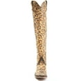 thumbnail image 4 of Liberty Black Women's Allyssa Leopard Print Western Boot Round Toe Tan 7 M  US, 4 of 7