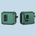 thumbnail image 6 of JiaheCover for Apple AirPods 4th Generation Case with Secure Lock Clip, Hard Shell AirPod 4th Case Cover with Keychain for Men Women AirPod 4th Protective Wireless Charging Case,Green, 6 of 6