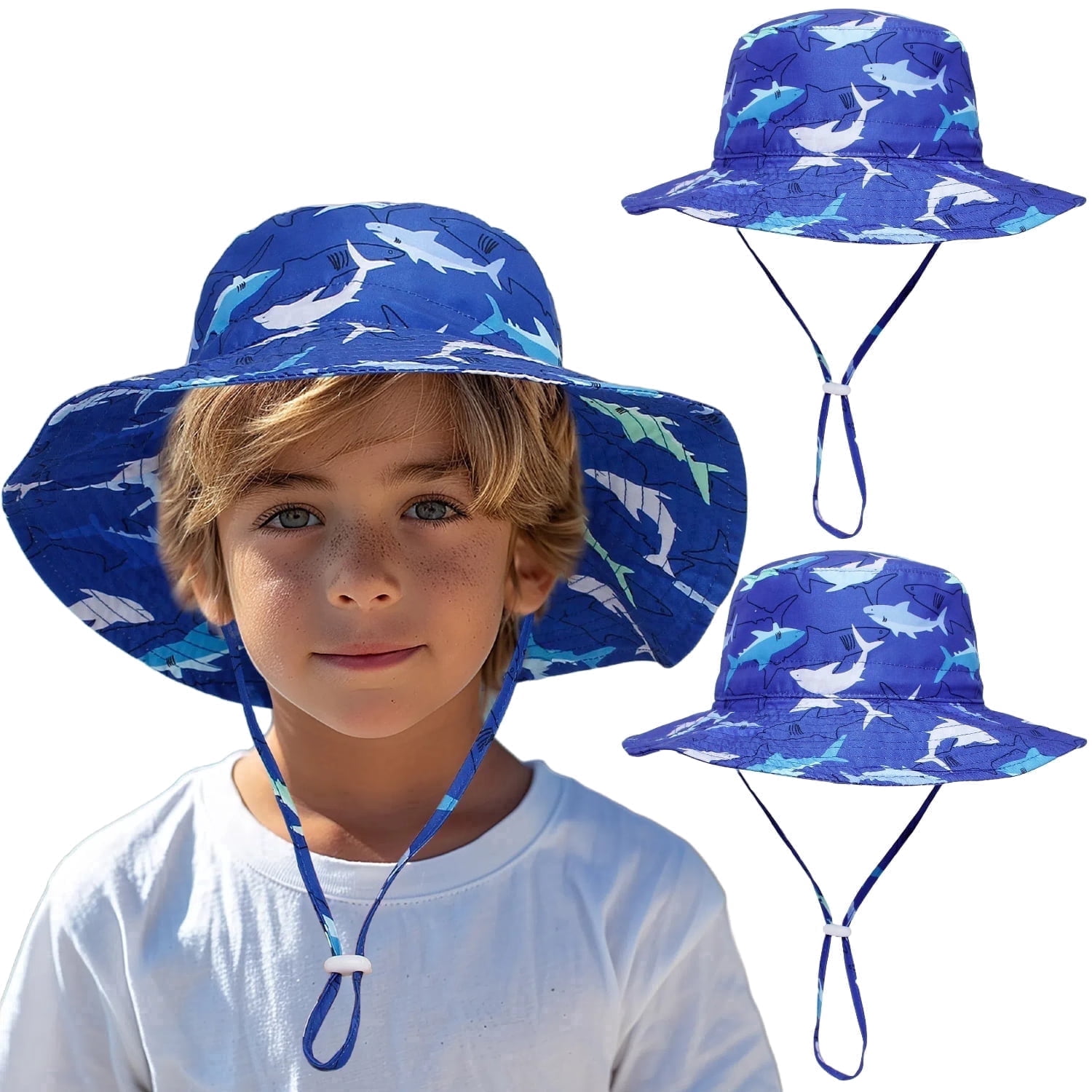 VETPW 2-Pack Toddler Sun Hat UPF 50+ photo 1