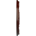thumbnail image 4 of Ekena Millwork 18"OD x 3 1/2"ID x 1 3/8"P Antioch Ceiling Medallion (Fits Canopies up to 3 1/2"), Hand-Painted Brushed Mahogany, 4 of 5
