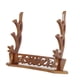 thumbnail image 1 of Soporte para espadas, estante para espadas, almacenamiento, estilo retro, base estable, exhibición decorativa para 3 capas, 1 of 9