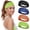 Orange, variant on Cooling Headbands for Women, Non-Slip Sweatbands for Women, 4-Pack Elastic Bands for Running, Yoga, Gym Workouts, Football
