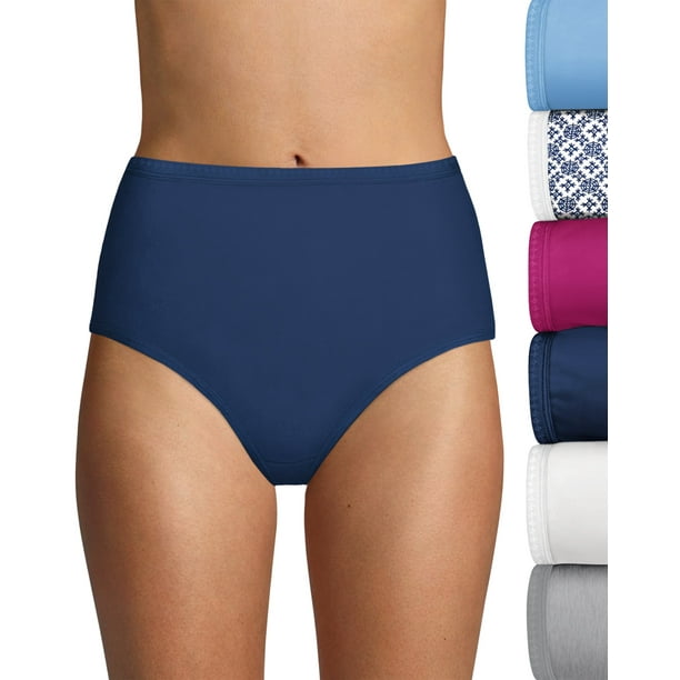 Hanes Womens Ultimate Breathable Cotton Brief 6-Pack, 6 - Walmart.ca