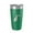 Green, variant on Trillium Lake Map Tumbler Travel Mug Insulated Laser Engraved Coffee Cup Oregon 20 oz Coral