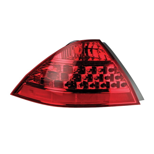 Calavera DEPO Honda Accord 2006 al 2007 Izquierda/Piloto Rojo con LEDs