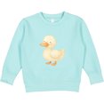 thumbnail image 2 of Inktastic Cute Lil' Duck Toddler Sweatshirt, 2 of 4