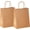 Brown 5.8x3.2x8.25, variant on 24 Pack Small Gift Bags 5.8"×3.2"×8.25" Kraft Paper Bags with Handles, Party Favor Bags Bulk for Kids Birthday, Baby Shower, Crafts, Wedding, Party (6 Colors)