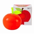 thumbnail image 6 of 3Pcs Apple Shape Stress Ball, Slow Rising Apple Squeeze for Office Anxiety Relief, Soft Squeeze Comfort, 6 of 8