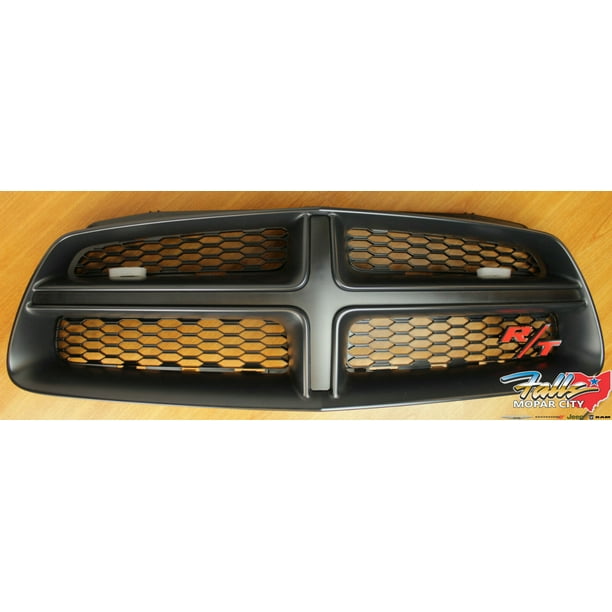 20112014 Dodge Charger 3 Piece Grill Assembly w/ Emblem Mopar OEM