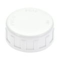 thumbnail image 3 of Uxcell G Pipe Fitting Cap, Female Thread Hose Connector, for Garden and Outdoor Water Pipes End White G1-1/2, 3 of 5