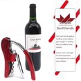 thumbnail image 3 of Professional Zinc Alloy Power Wine Opener Octopus Premium Rabbit Lever Corkscrew With Built-in Foil, 3 of 3