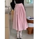 thumbnail image 1 of Faldas Mujer Dulces Sólidas Pliegues Todo Combinación Moda Verano Estilo Coreano Ocio Clásico Estudiantes Juvenil Elegante Faldas Mujer Otoño, 1 of 6