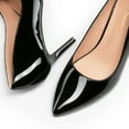 thumbnail image 3 of BURUDANI Women's High Heels Dress Pointed Toe Wedding Pump Shoes UWUMPU2415, 3 of 8