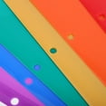 thumbnail image 3 of Moluckfu 6Ud Organizadores De Con Pestañas Y Bolsillos Plásticos Multicolores Para Trabajos De Oficina, 3 of 6