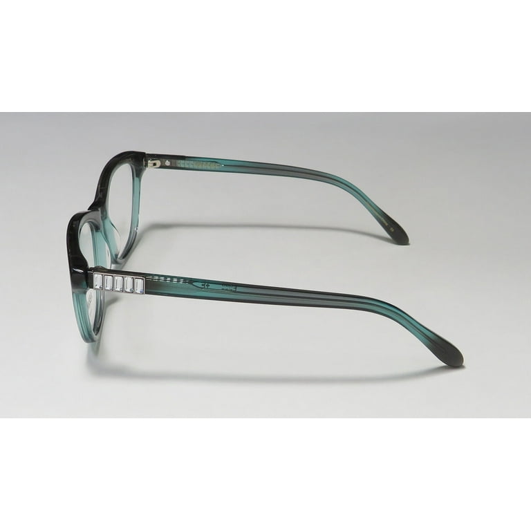 NEW VERA WANG LUXE FRIGG WOMENS/LADIES CAT EYE FULL-RIM TEAL NEW VERA WANG LUXE FRIGG WOMENS/LADIES CAT EYE FULL-RIM TEAL