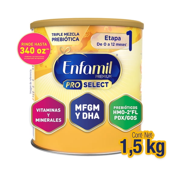 Fórmula Infantil 0 a 12 meses Enfamil Premium Pro Select 1.5 kg