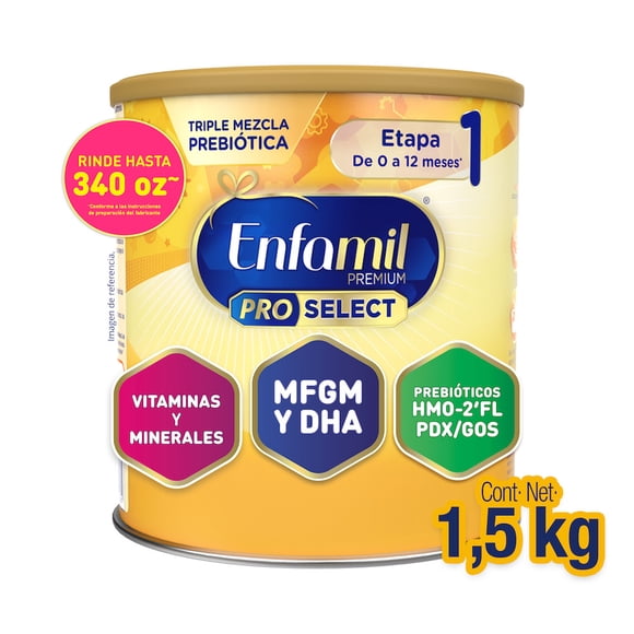Fórmula Infantil 0 a 12 meses Enfamil Premium Pro Select 1.5 kg