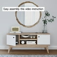 Living Skog MidCentury, Scandinavian TV Stand Media Console for Tv's